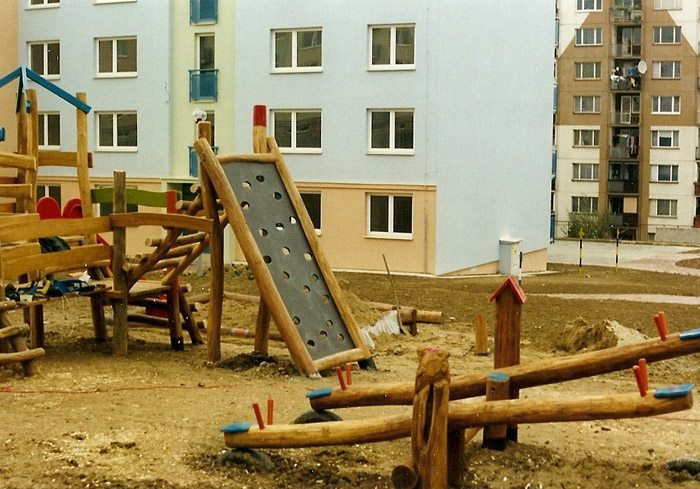 Drevené detské ihrisko, Nitra
