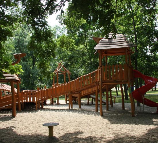 Detské ihrisko v Parku Antona Bernoláka, Nové Zámky